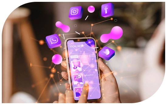 social media marketing image
