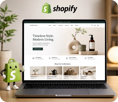 Shopify Website Development Services image