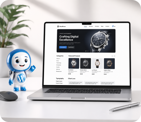 wordpress website development company image