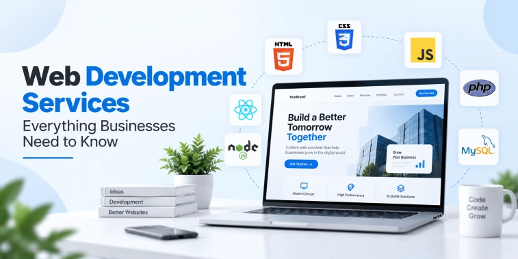 Web development services for modern business websites