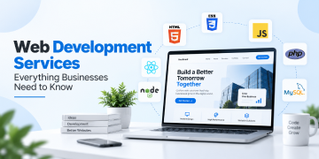 Web development services for modern business websites
